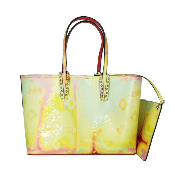 Christian Louboutin Cabata Small Patent Leather Tote - Picture 3 of 8